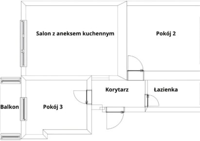 mieszkanie na sprzedaż - Szczecin